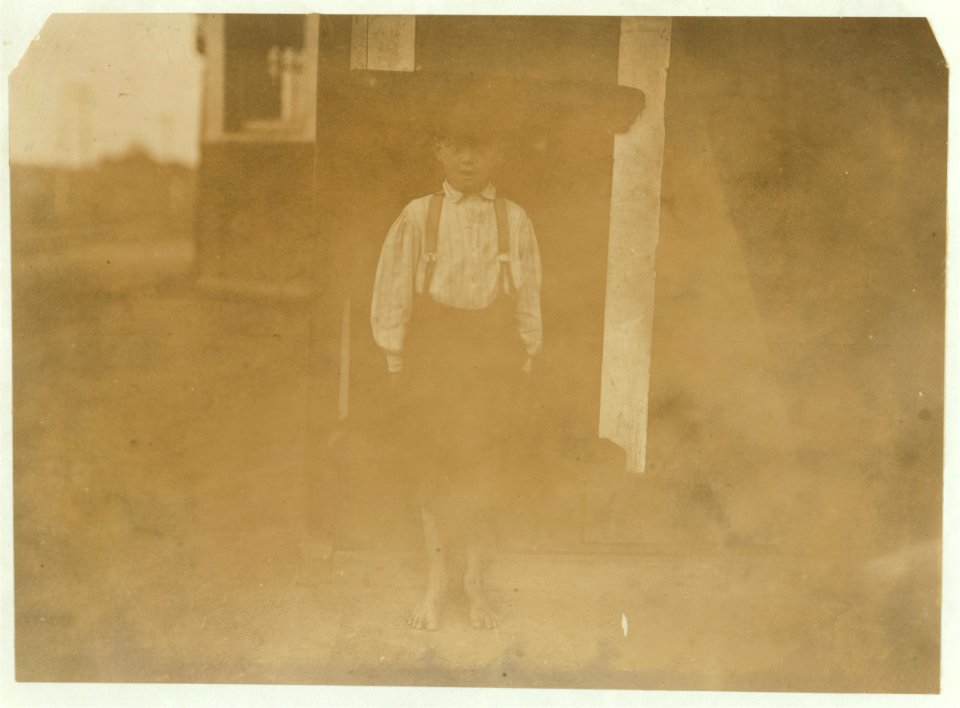 The Logical Conclusion of the Lassez (i.e., Laissez) Faires Policy. Herman Parker, said six years old, and he and others said he had worked in the Cannon Mills, Kannapolis, N.C. LOC nclc.02646