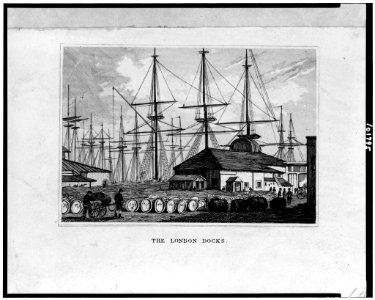 The London docks LCCN90713633