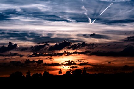 Abendstimmung sky sun photo