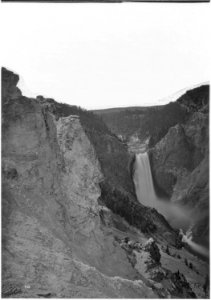 The lower falls of the Yellowstone - NARA - 516689