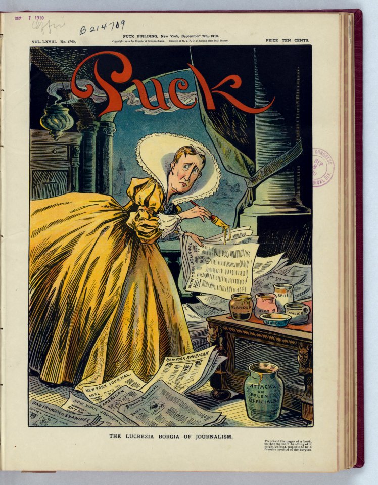 The Lucrezia Borgia of journalism LCCN2011647619