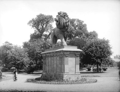 The Maiwand Memorial, Reading, c. 1887 photo