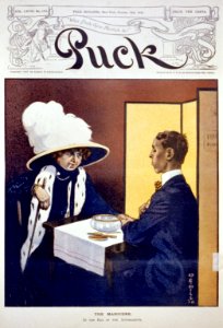 The manicure, in the era of the suffragette LCCN2002720369