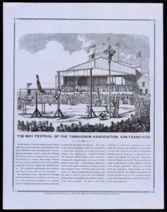 The May Festival of the Turnverein Association, San Francisco LCCN2011661682