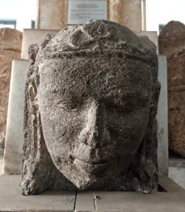 The Male Head Statue 418
