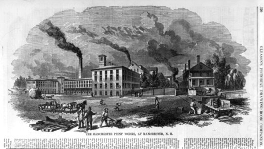 The Manchester Print Works, at Manchester, N.H. LCCN2004671789