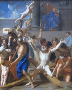 The Martyrdom of Saint Andrew by Charles Le Brun, Getty Center