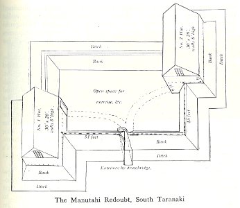 The manutahi redoubt, south taranaki