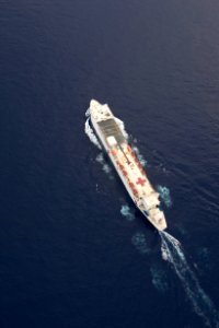 The Military Sealift Command hospital ship USNS Mercy (T-AH 19) participates in Pacific Partnership 2015 150528-N-HE318-161