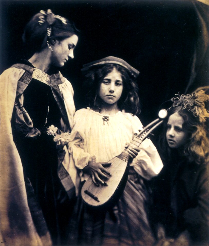 The Minstrel Group, by Julia Margaret Cameron
