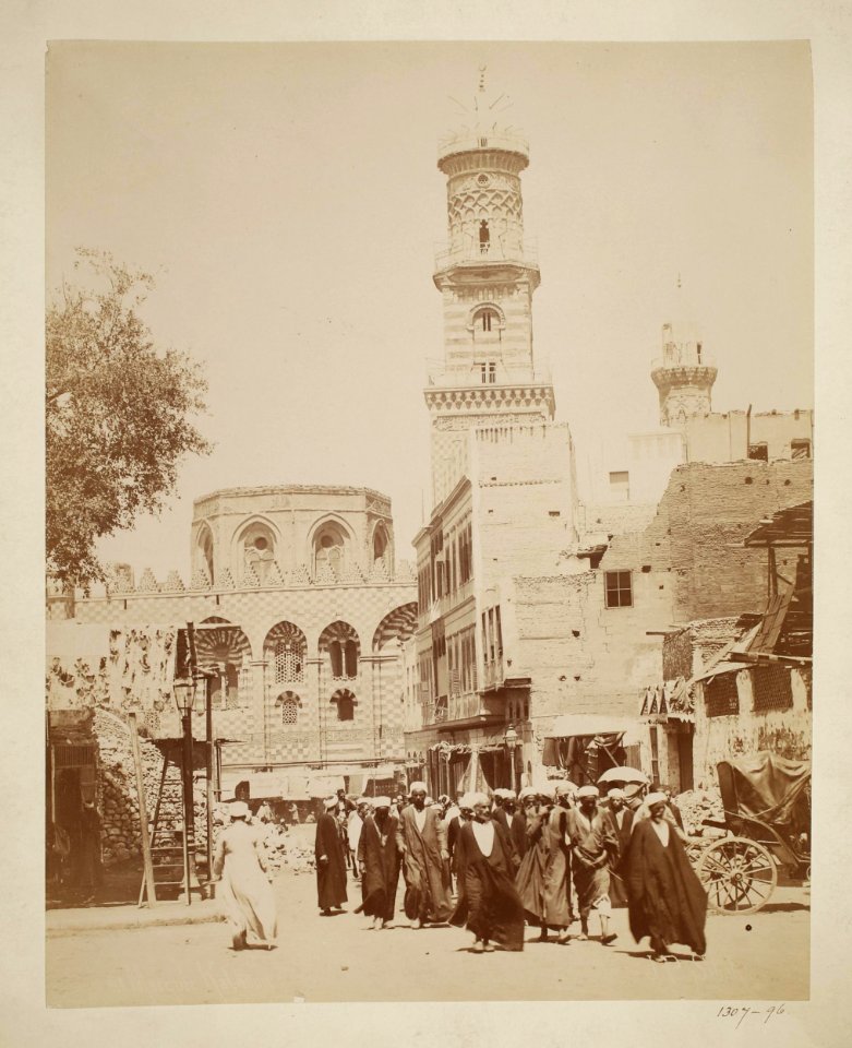 The mosque of Mamluk Sultan al-Mansur Qalawun, Cairo
