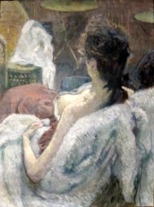 The Model Resting by Toulouse-Lautrec, Getty Center
