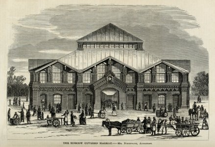 The Moscow covered market - Mr. Nikeforvu, Architect LCCN2006686165