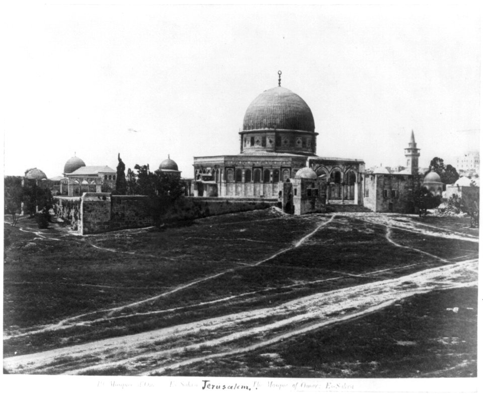 The Mosque of Omar; Es-Sakra, Jerusalem LCCN2004672198