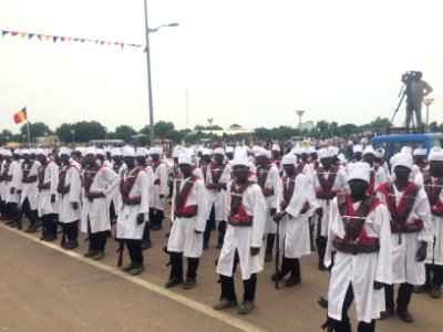 The National and Nomadic Guard of Chad in N'Djamena, during the 2019 Independence Day parade photo