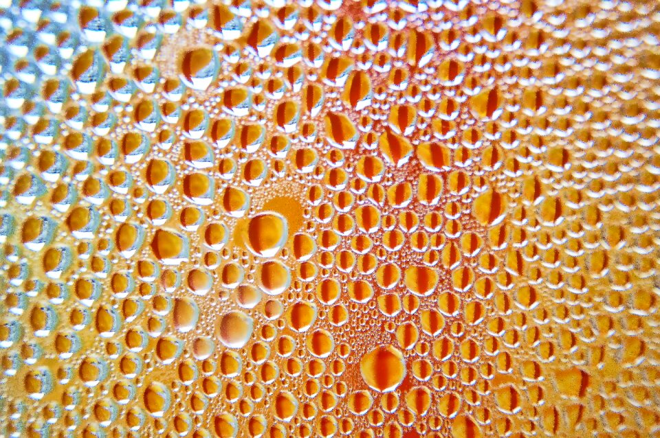 Abstraction glass macro