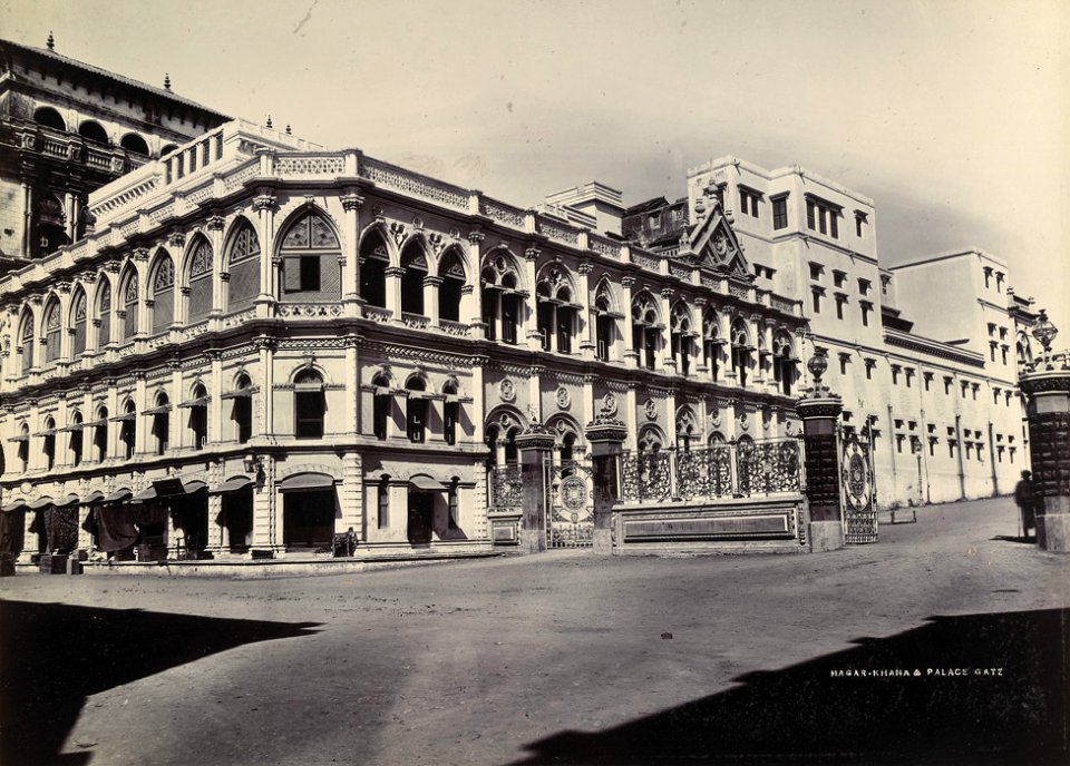 The Nagarkhana and Palace gate, Junagadh