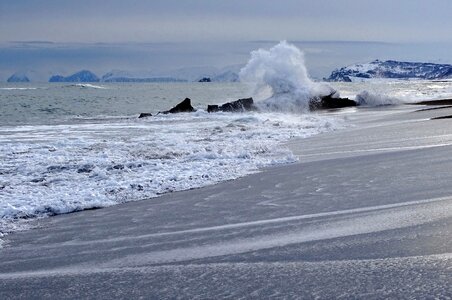 Spray seascape coast
