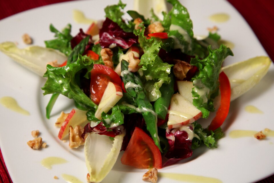 Plate meal appetizer