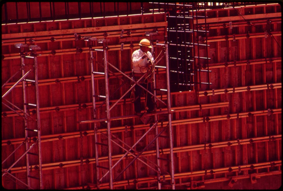 The Navajo Generating Plant Under Construction. The Plant Occupies over a Thousand Acres Leased From the Navajo Indians. It Will Be Arizona's Largest Electric Generating Station to Date (4265749685)