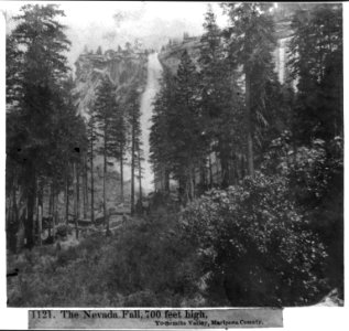 The Nevada Fall, 700 feet high, Yosemite Valley, Mariposa County LCCN2002723044