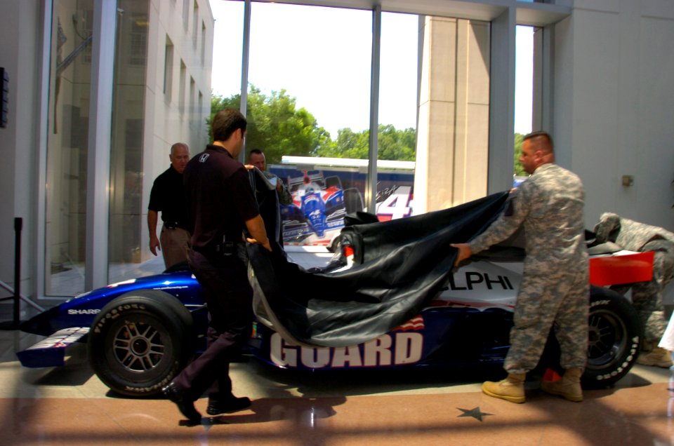 The new 230-MPH No. 4 National Guard IndyCar