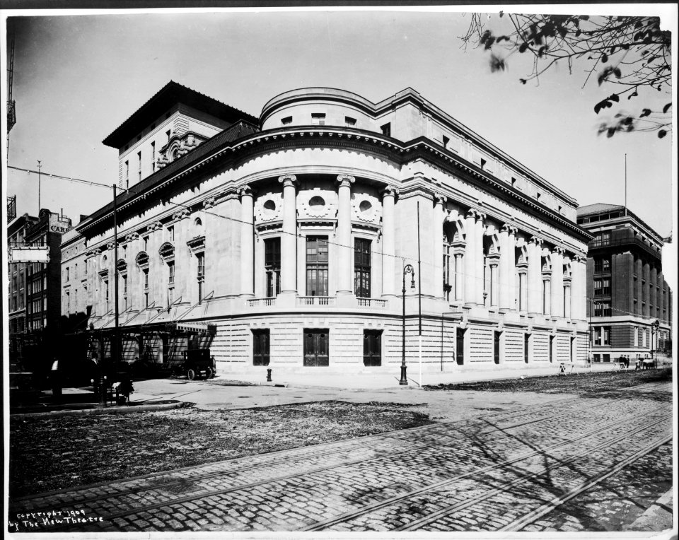 The New Theater, New York City- Exterior LCCN2004674983
