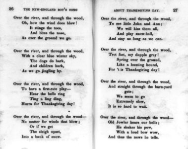 The New-England boy's song about Thanksgiving Day LCCN2006687230