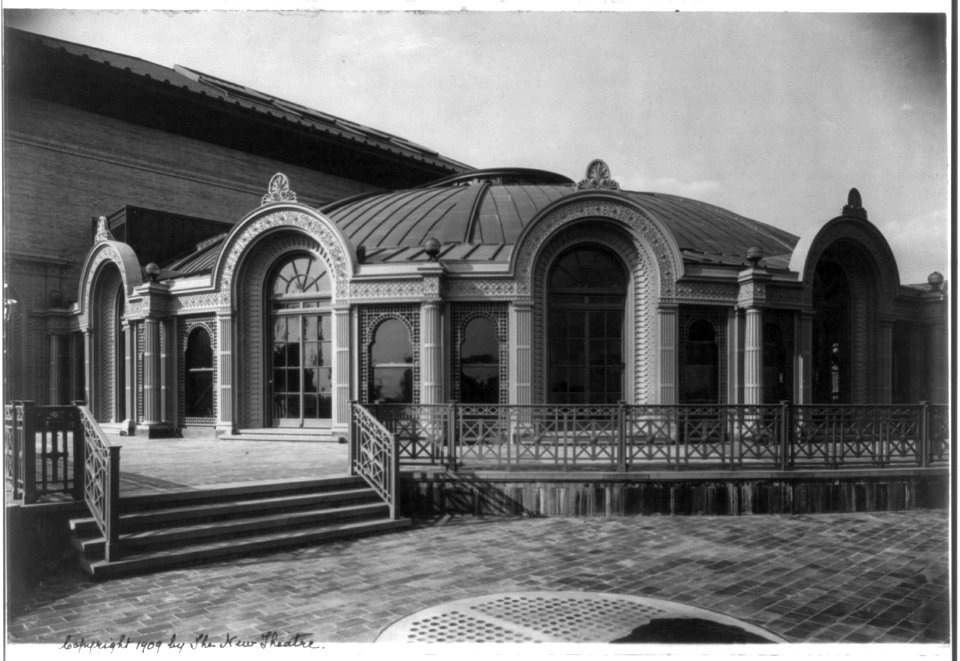 The New Theatre, N.Y.C.- Roof garden and terrace LCCN2004679638