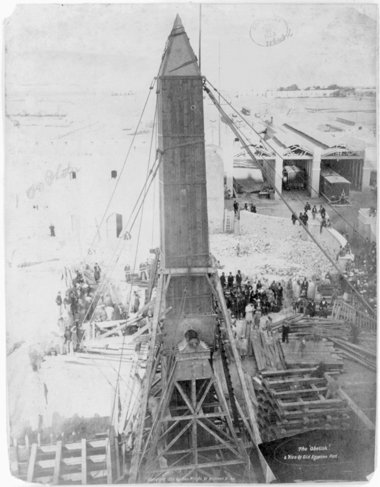 The obelisk and view of old Egyptian fort LCCN2003677448