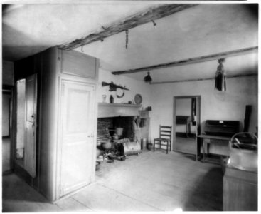 The Old (New) Kitchen in Cottage of John & Abigal Adams LCCN2004674959