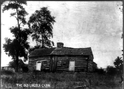 The Old Lincoln Cabin LCCN2004681850
