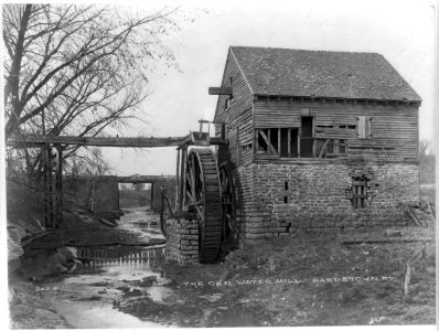 The old water mill, Bardstown, Ky. LCCN2013648088