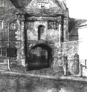 The Oracle gateway, c. 1845