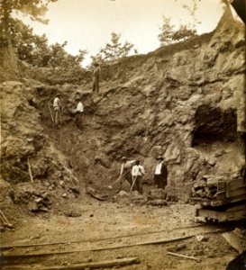 The ore bank at Elizabeth Furnace LCCN2004669794