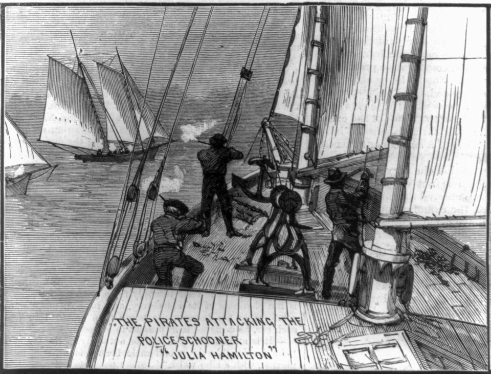 The oyster war in Chesapeake Bay LCCN2002698357