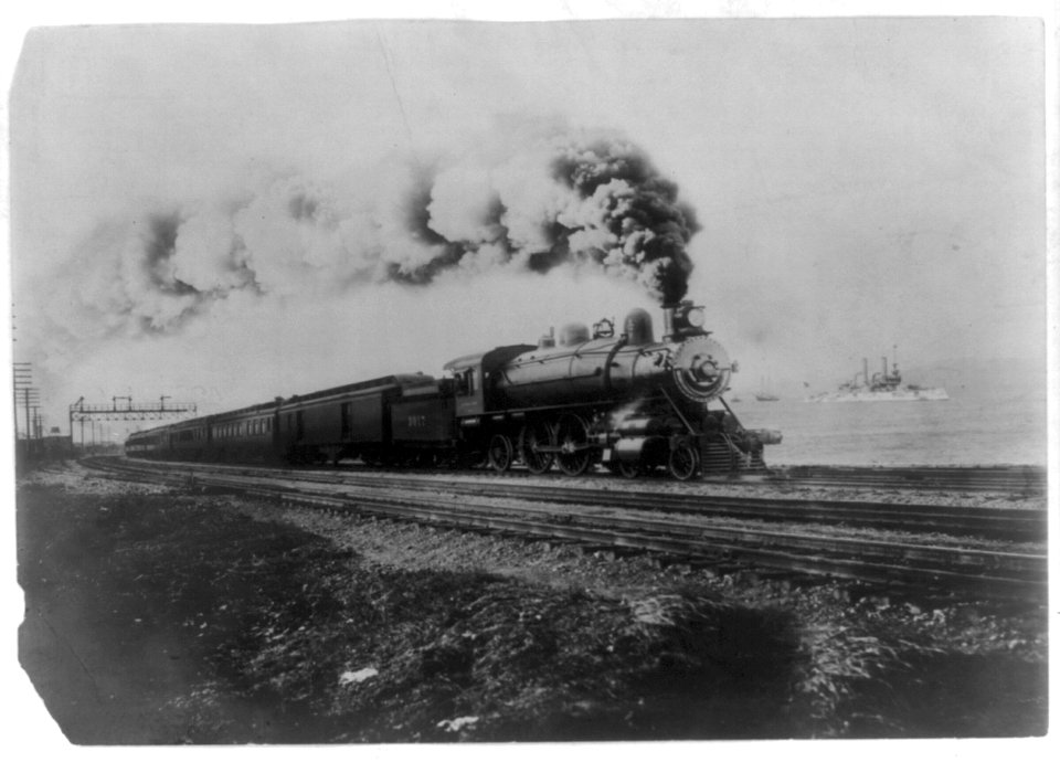 The Overland Limited leaving Sixteenth Street Station, Oakland, California LCCN99400683