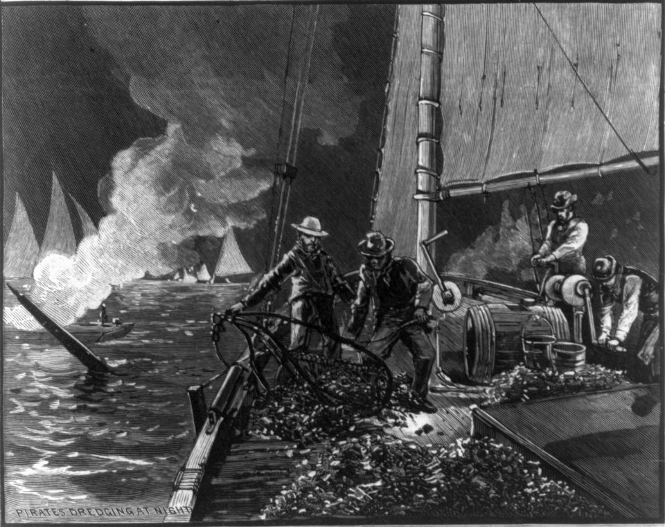 The oyster war in Chesapeake Bay LCCN2002698359