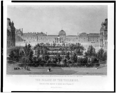 The Palace of the Tuileries - Bingham photo ; Dorherty, sc. LCCN96517941