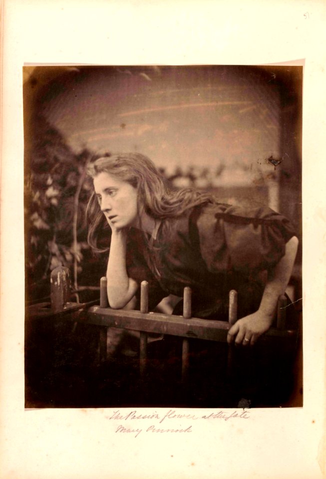 The Passion Flower at the Gate by Julia Margaret Cameron