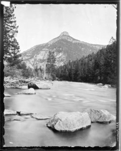 The Palisades of the West Gallatin. Gallatin County, Montana. - NARA - 516830
