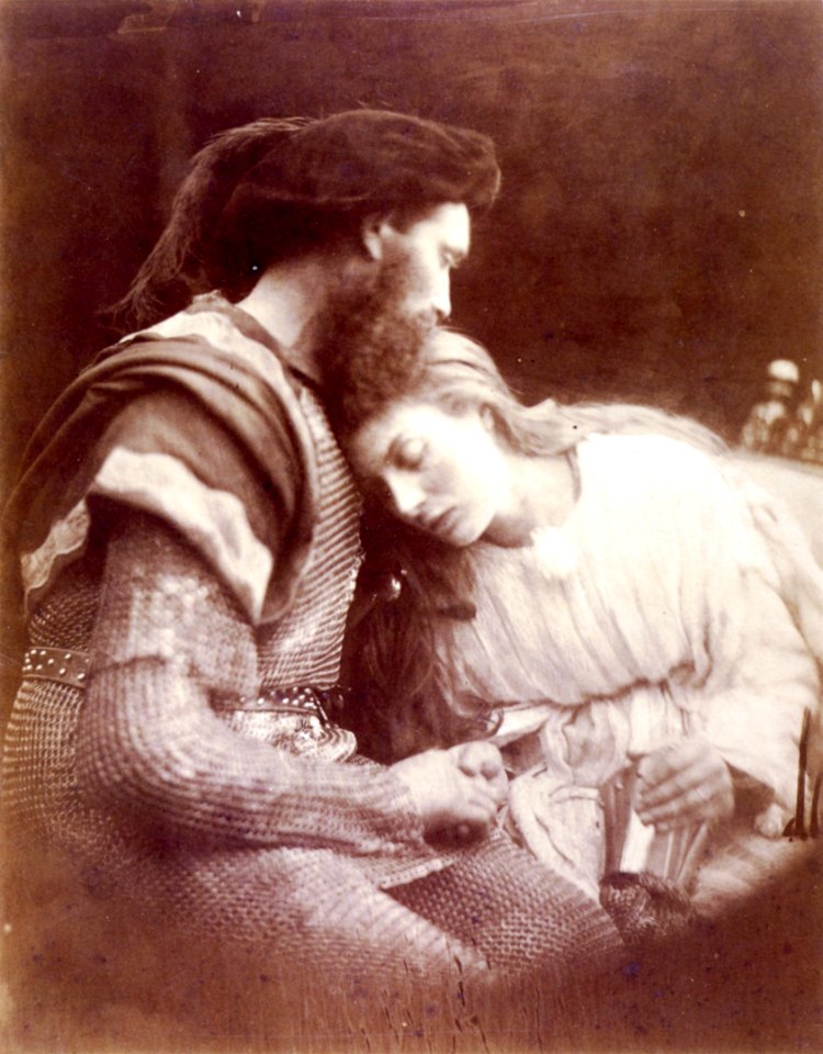 The Parting of Sir Lancelot and Queen Guinevere, by Julia Margaret Cameron