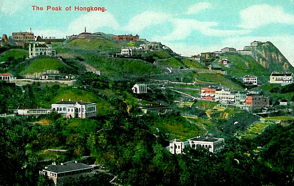 The Peak of Hongkong ca 1900