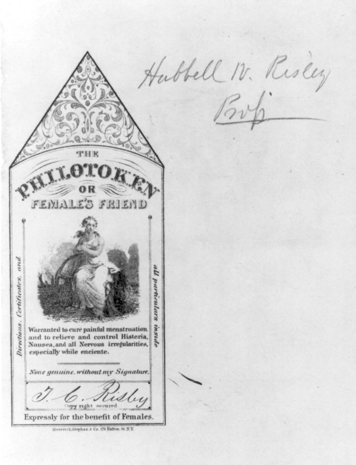 The Philotoken or female's friend...to cure painful menstruation LCCN2001701472