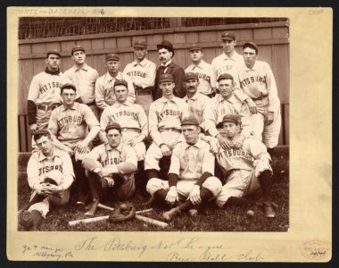 The Pittsburg(h) natl. league base ball club LCCN2008677261