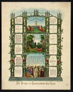 The Prayers & commandments of our Lord LCCN2007684728