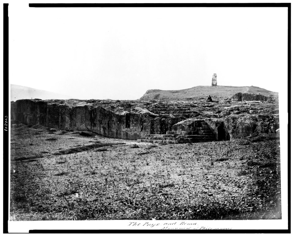 The Pnyx and Bema. Monument of Philopappus, A.D. 110 LCCN94513425