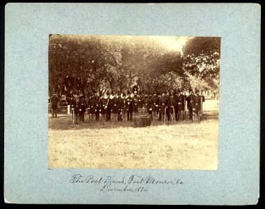 The Post Band, Fort Monroe, Va., December, 1864 LCCN2013648639