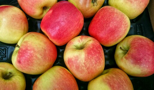 Healthy food red apple