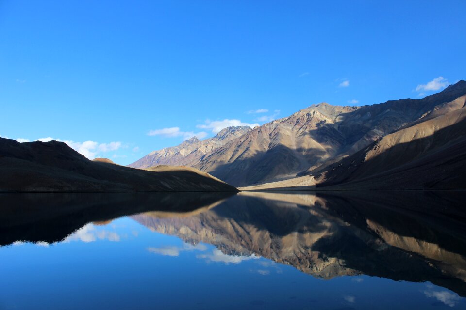 Mountain travel chandratal lake